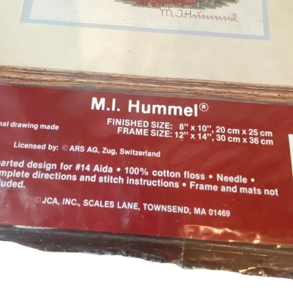 Needle Treasures Counted Cross Stitch M.L. Hummel - New in Package